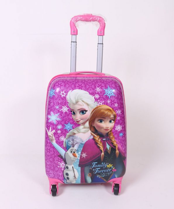 چمدان مسافرتی کودک مدل السا و آنا سایز متوسط