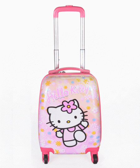 چمدان دخترانه طرح چدید کیتی - Kitty سایز متوسط