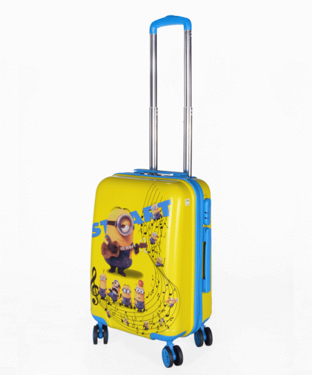 چمدان کودک طرح مینیون - Minion سایز بزرگ