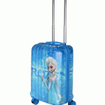 چمدان دخترانه فروزن (طرح کرکره ای) – Frozen سایز بزرگ
