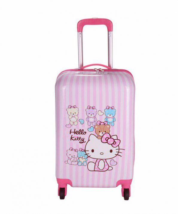 چمدان دخترانه طرح چدید کیتی - Kitty سایز متوسط